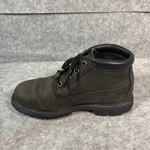 Timberland Nellie Waterproof Chukka Boots Black Nubuck Leather Women's 23398 - Picture 4 of 13